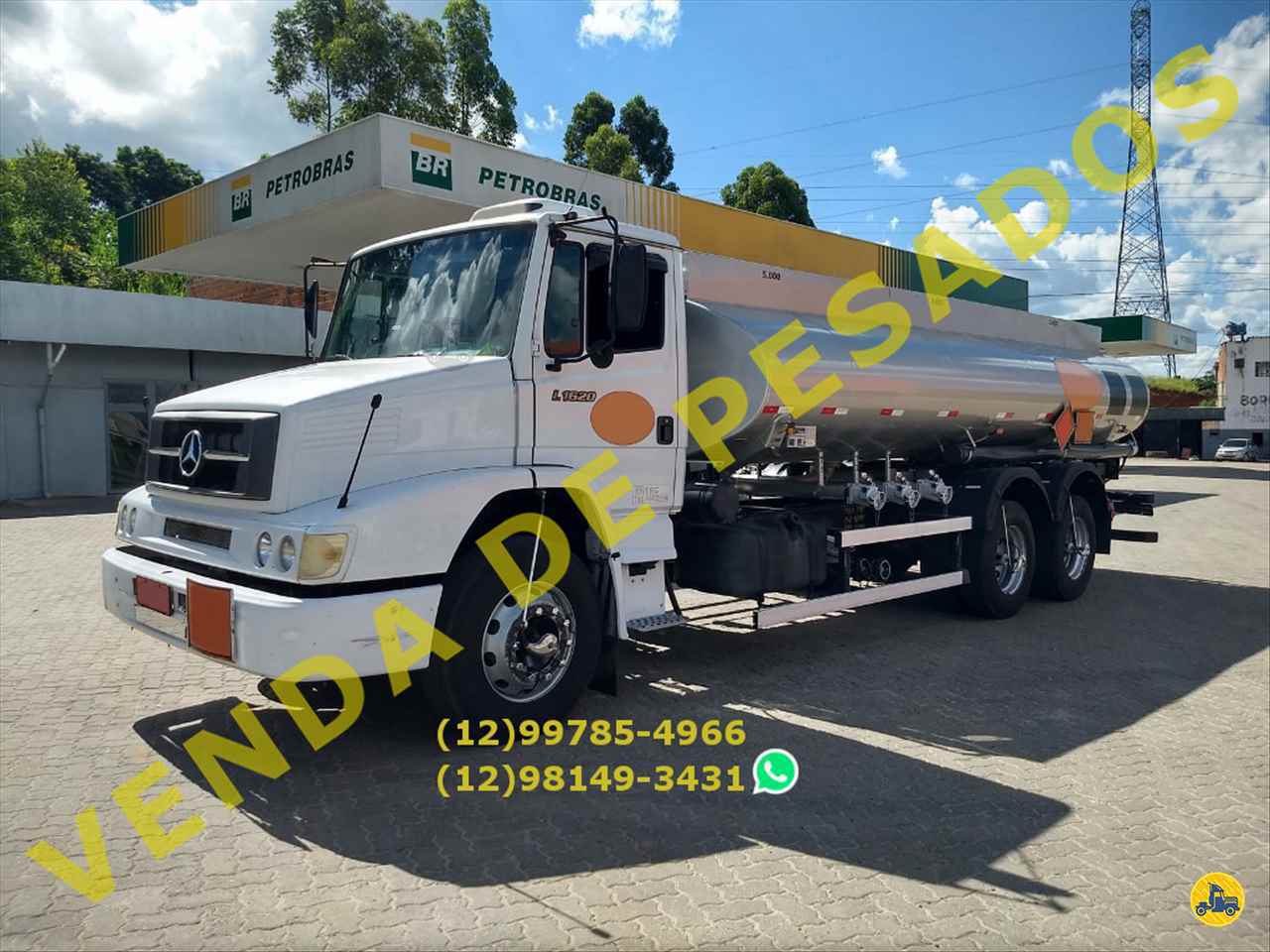 CAMINHAO MERCEDES-BENZ MB 1620 Tanque Aço Truck 6x2 Venda de Pesados SAO JOSE DOS CAMPOS SÃO PAULO SP